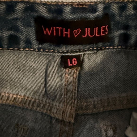 Children With ♥️ Jules Blue Jeans. Very cute with cut out knees. *See below - Picture 5 of 5